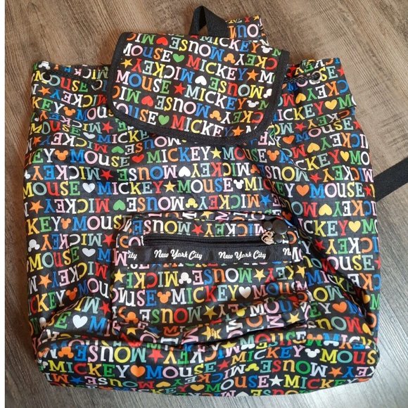 Disney | Bags | Disneyland Resort Mickey Mouse Backpack With Mickey ...
